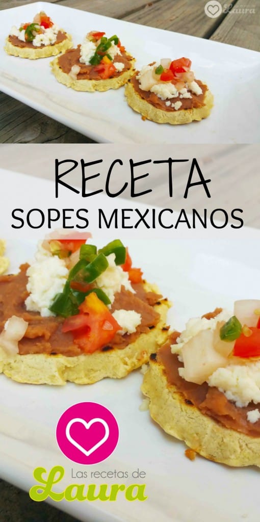 Sopes Mexicanos Saludables | Las Recetas de Laura